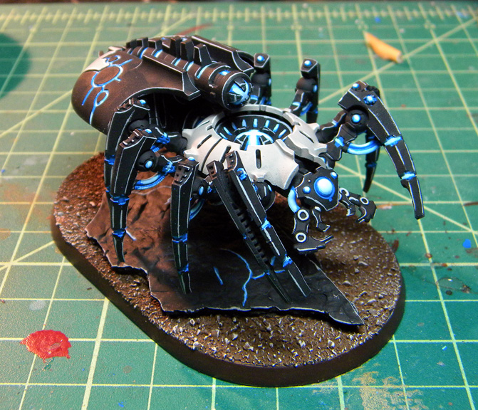 Thokt Necron Project – Canoptek Spider | Glaven